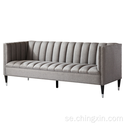 Velvet Chesterfield Soffa Sette grossistmöbler